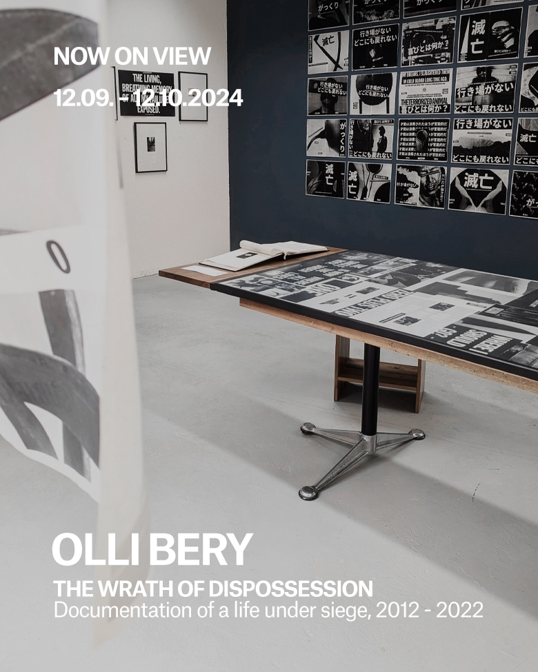 Solo exhibition Olli Bery - The Wrath of Dispossession - blackprint gallery